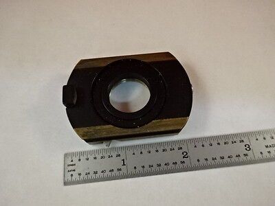 MICROSCOPE PART ZEISS POLARIZER OBJECTIVE HOLDER POL OPTICS AS IS #T2-B-07