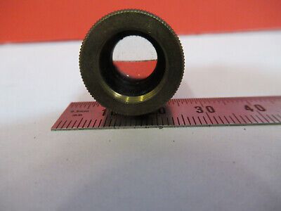 ANTIQUE BRASS VERICK OBJECTIVE FRANCE MICROSCOPE PART AS PICTURED &F6-B-22