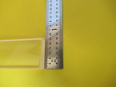 OPTICAL LARGE VERY LONG BAR GLASS BK7 PLANO OPTICS AS PICTURED &FT-6-122