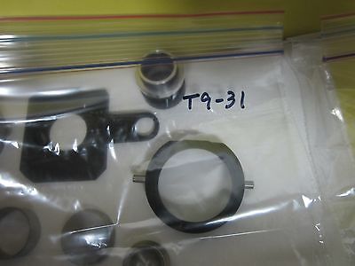 LOT 12 EA MICROSCOPE PART ACCESSORIES  REICHERT LEITZ NIKON ETC AS IS BIN#T9-31