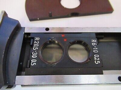 LEITZ SLIDE CURVATURE 894168 MEASURING TOOLMAKER MICROSCOPE PART AS PIC &A9-A-89