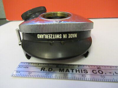 WILD M20 HEERBRUGG QUADRUPLE NOSEPIECE MICROSCOPE PART AS PICTURED #W8-FT-10