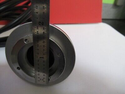 OPTOTRONICS CAMERA C MOUNT + ADAPTER DOVE MICROSCOPE PART AS PICTURED &H6-A-52