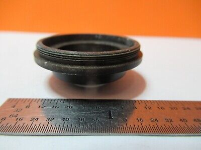 ANTIQUE BRASS MOUNTED LENS MICROSCOPE PART AS PICTURED #7B-B-125