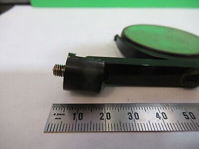 MIRROR ASSEMBLY OLD ANTIQUE ERNST LEITZ MICROSCOPE PART AS PICTURED &Q9-A-41