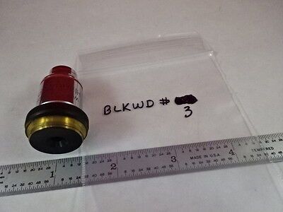 MICROSCOPE WILD HEERBRUGG SWISS OBJECTIVE 100X  PH PHASE OPTICS AS IS M#BLKWD3