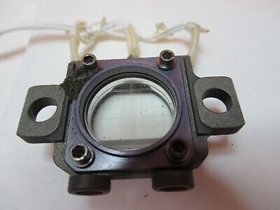 OPTICAL MIL SPEC ILLUMINATED GRID LENS NICE OPTICS AS PICTURED &FT-5-44