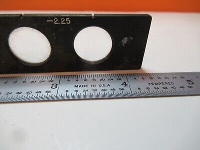 FOR PARTS ANTIQUE MICROSCOPE PART SLIDE "A" RARE UNKNOWN AS PICTURED &16-B-85