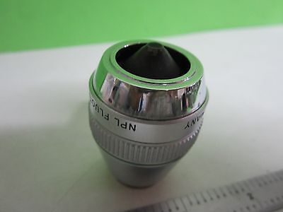 MICROSCOPE PART OBJECTIVE LEITZ FLUOTAR NPL 20X INFINITY OPTICS AS IS S9-37