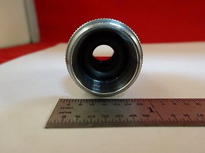 MICROSCOPE PART OBJECTIVE LEITZ WETZLAR GERMANY 10X  170/ OPTICS AS IS #P6-C-14