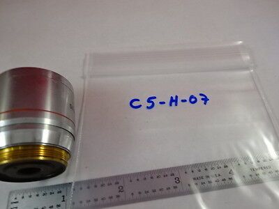 MICROSCOPE POLYVAR REICHERT LEICA OBJECTIVE PLAN EPI 5X OPTICS AS IS B#C5-H-07A