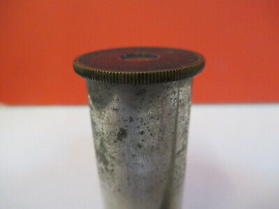 ANTIQUE MICROSCOPE PART 10X LEITZ GERMANY OCULAR EYEPIECE AS PICTURED &13-FT-07