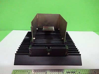 MICROSCOPE PART POLYVAR REICHERT LEICA LAMP HEAT SINK OPTICS AS IS BIN#W2-09-A