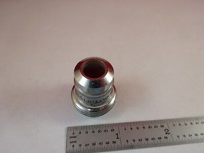 LEITZ GERMANY OBJECTIVE 4.3X 1b OPTICS MICROSCOPE PART &K2-B-97