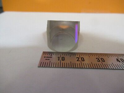 OPTICAL GLASS PRISM OPTICS MICROSCOPE PART AS PICTURED P3-A-100