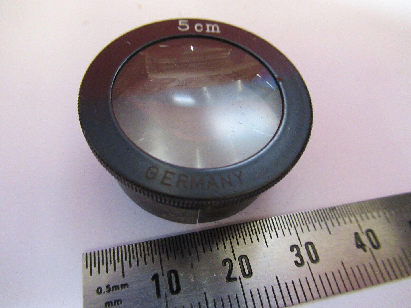 CARL ZEISS GERMANY 5 cm LENS ADAPTER MICROSCOPE PARTS AS PICTURED Y4-A-20