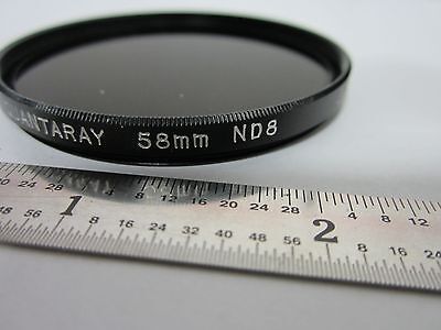 OPTICAL QUANTARAY  FILTER 58 mm ND8 LASER OPTICS BIN#F2-99