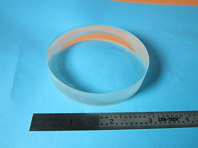 OPTICAL LARGE CONVEX CONCAVE LENS THICK LASER OPTICS BIN#D2-04