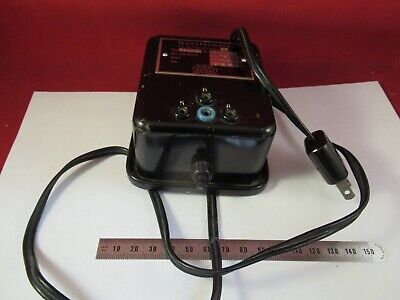 MICROSCOPE PART LEITZ GERMANY POWER SUPPLY TRANSFORMER OPTICS AS PICTURED 8-B-04