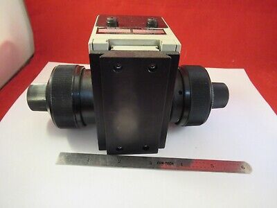 OLYMPUS JAPAN KNOBS STAGE ASSEMBLY SPECTRA MICROSCOPE PART AS PICTURED &Q5-A-52