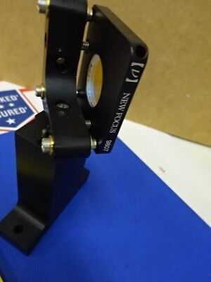 OPTICAL NEW FOCUS FLAT DICHROIC MIRROR COATED 488nm LASER OPTICS  AS IS #89-89