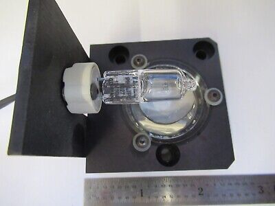 OLYMPUS JAPAN LAMP + LENS CONVEX ILLUMINATOR MICROSCOPE PART AS PICTURED W8-A-41