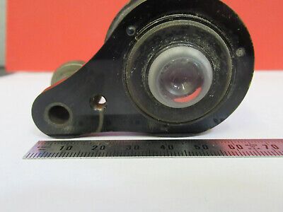 ANTIQUE BAUSCH LOMB OPTICS CONDENSER + IRIS MICROSCOPE PART AS PICTURED F6-B-109