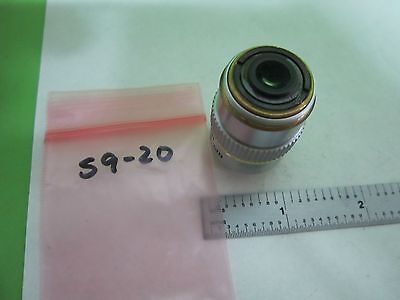 MICROSCOPE PART OBJECTIVE LEITZ NPL FLUOTAR 10X INFINITY OPTICS AS IS S9-20