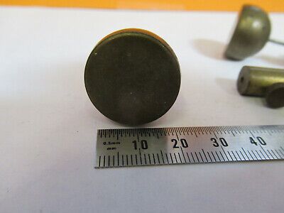 BAUSCH LOMB RARE ANTIQUE BRASS SET FIXTURE MICROSCOPE PART AS PICTURED P3-A-40