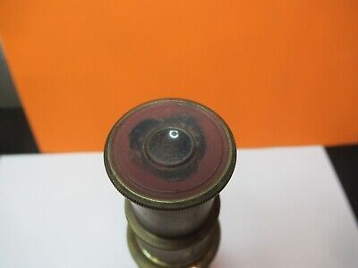 ANTIQUE BRASS PORTABLE FIELD MICROSCOPE COLLECTABLE AS PICTURED &W8-A-10