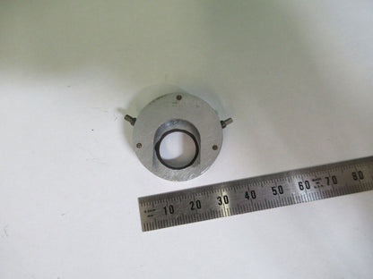 MICROSCOPE PART LEITZ WETZLAR POL CENTER OBJECTIVE HOLDER AS PICTURED &P2-B-14