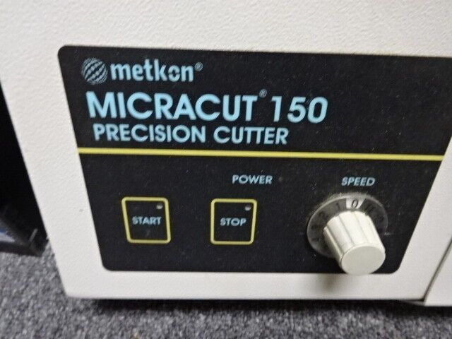 MICRACUT 150 METKON PRECISION DIAMOND SAW CUTTER AS IS #LOB