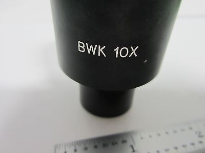 MICROSCOPE PART EYEPIECE OLYMPUS JAPAN BWK 10X OPTICS BIN#L3-10