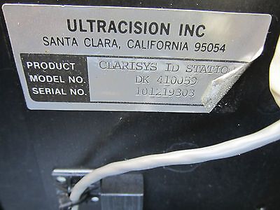 LEICA MICROSCOPE WEDGE TOOL ULTRACISION CLARISYS ID OPTICS FIBER SEMICONDUCTORS