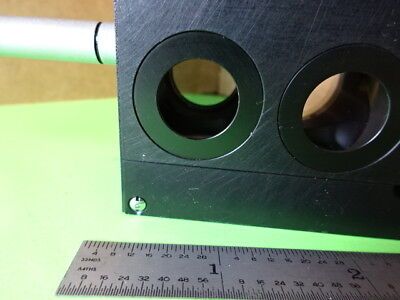 MICROSCOPE PART REICHERT POLYVAR FILTER BLOCK SLIDE 413685 OPTICS AS IS #L5-B-02