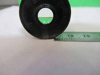 ANTIQUE ERNST LEITZ OCULAR 10X EYEPIECE MICROSCOPE PART AS PICTURED A9-B-32