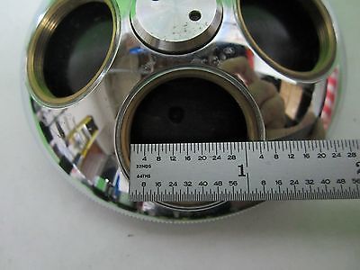 MICROSCOPE PART M20 WILD HEERBRUGG SWISS NOSEPIECE AS IS BIN#S3-11