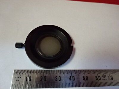 BAUSCH LOMB POL POLARIZER LENS MICROSCOPE PART OPTICS AS PICTURED &AM-A-09