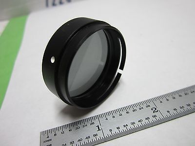 OPTICAL MICROSCOPE PART LARGE POLARIZER OPTICS BIN#Q9-32