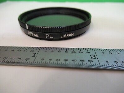 OPTICAL HOYA POLARIZER LENS 48mm POL OPTICS AS PICTURED &79-A-20