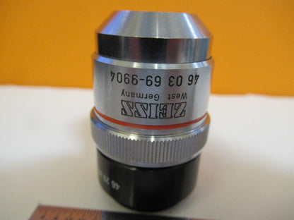 ZEISS GERMANY EPIPLAN-HD 8X /160 OBJECTIVE MICROSCOPE PART AS PICTURED &A4-A-23