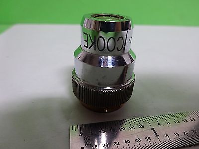 MICROSCOPE PART COOKE UK ENGLAND OBJECTIVE 5X OPTICS AS IS BIN#2B-E-17