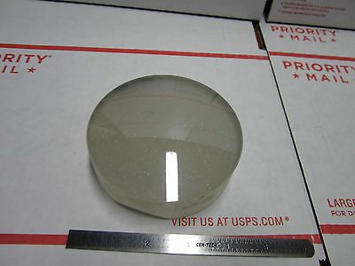 OPTICAL CONVEX LENS LIGHT DIFFUSER IRIDESCENT GLASS OPTICS  BIN#27