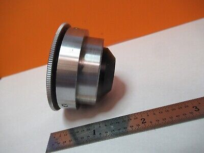 GENERIC JAPAN CONDENSER LENS OPTICS MICROSCOPE PART AS PICTURED &5K-A-23