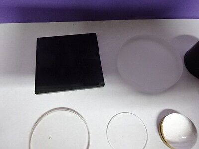 LOT OPTICS LENSES FILTERS COATED LENS OPTICAL SET OPTICS AS PICTURED &AB-51