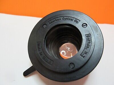 AO AMERICAN OPTICAL CONDENSER + IRIS DIAPHRAM for MICROSCOPE AS PICTURED 16-C-17