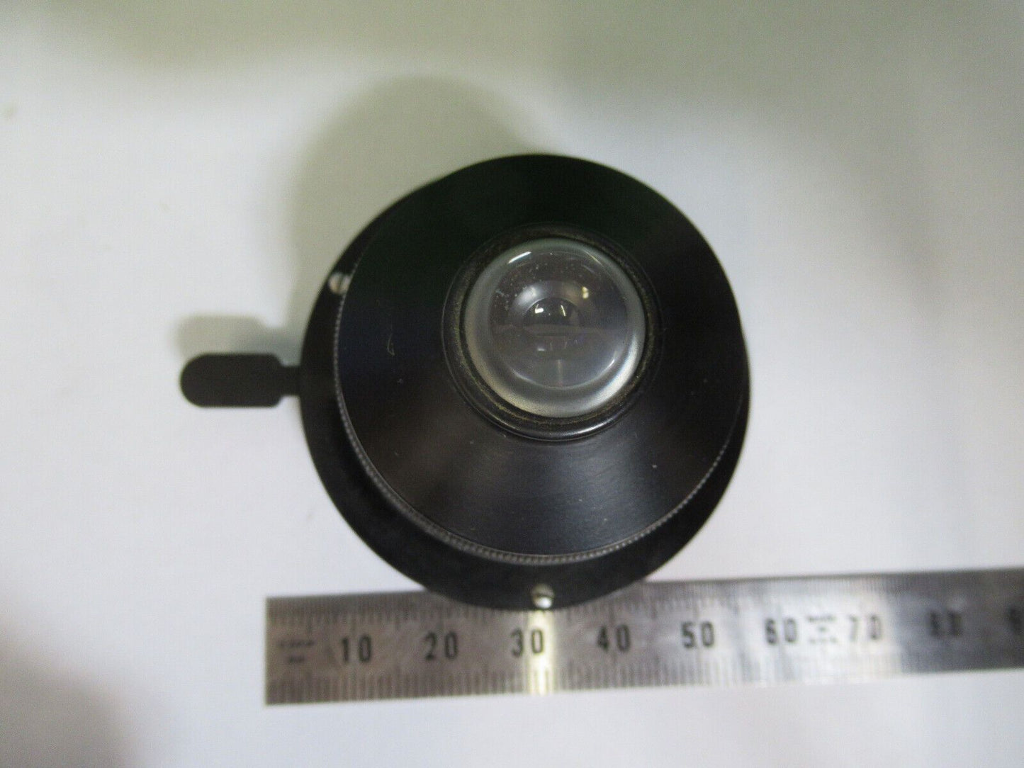 BAUSCH LOMB CONDENSER + IRIS  DIAPHRAGM  MICROSCOPE PART as pictured Q5-B-22