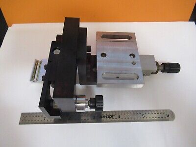 NEWPORT RESEARCH NRC OPTICAL M-461 SERIES MICROMETER STAGE AS PICTURED &8C-A-36