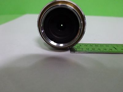 MICROSCOPE PART OBJECTIVE LEITZ GERMANY L 32 UTK + IRIS OPTICS AS IS BIN#V3-B-14