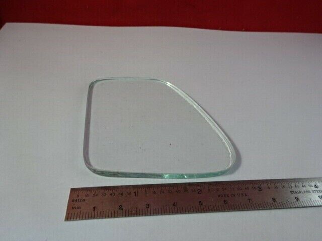 OPTICAL CUSTOM SHAPE GLASS WINDOW OPTICS AS PICTURED &94-79